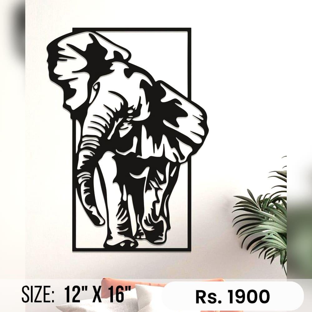 Custom elephant art