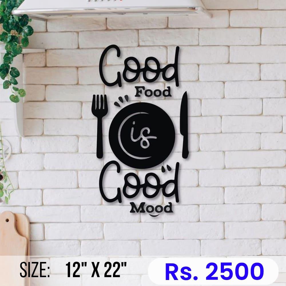 Custom culinary quote wall art